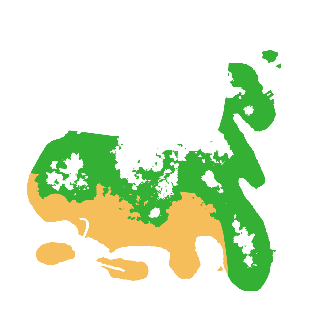 Biome Rust Map: Procedural Map, Size: 3000, Seed: 17155