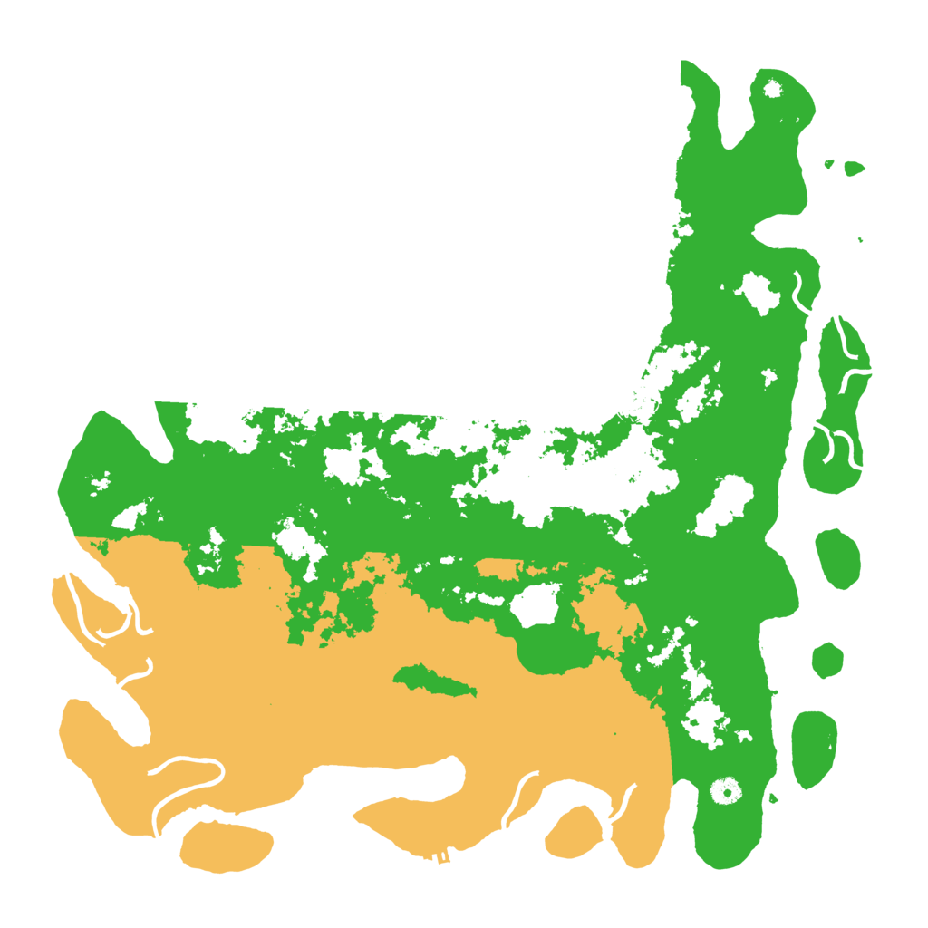 Biome Rust Map: Procedural Map, Size: 4800, Seed: 30568198