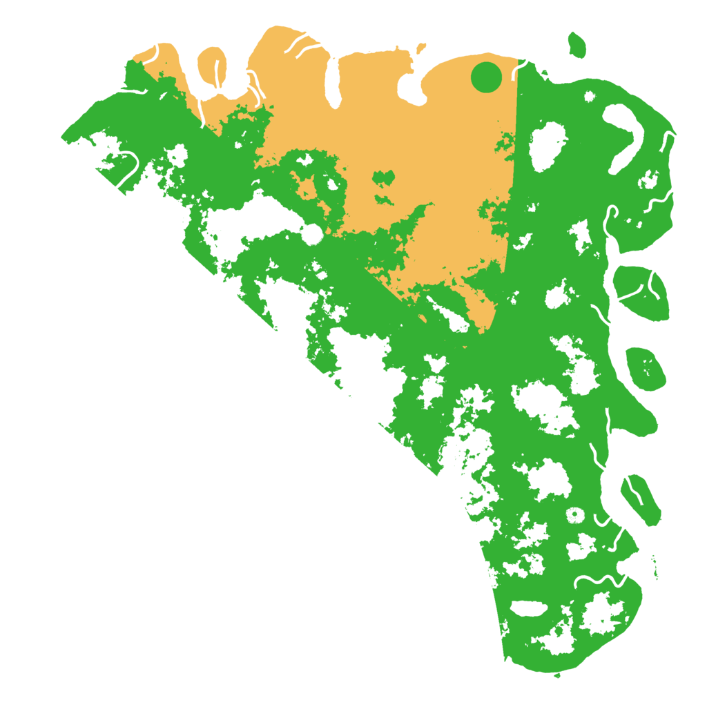 Biome Rust Map: Procedural Map, Size: 6000, Seed: 124702