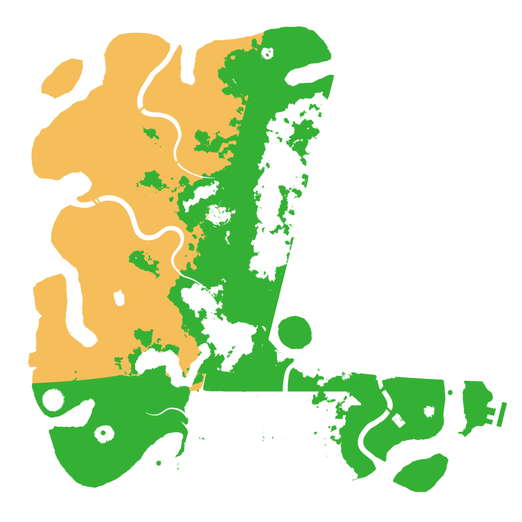 Biome Rust Map: Procedural Map, Size: 4250, Seed: 1319065426