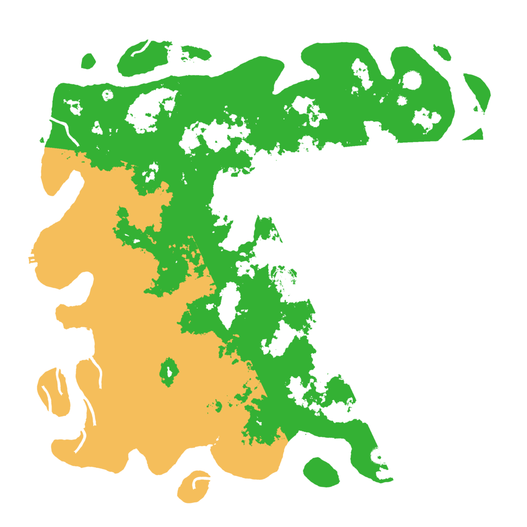 Biome Rust Map: Procedural Map, Size: 5000, Seed: 69696969