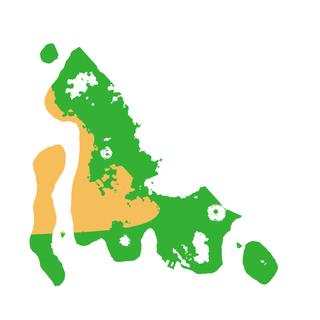 Biome Rust Map: Procedural Map, Size: 2789, Seed: 153