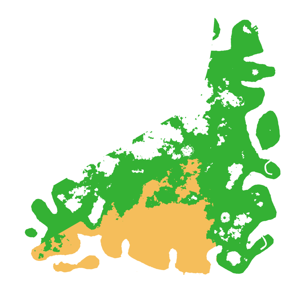 Biome Rust Map: Procedural Map, Size: 4500, Seed: 20220504