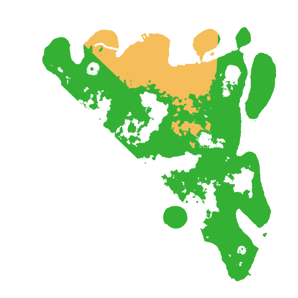 Biome Rust Map: Procedural Map, Size: 3500, Seed: 137353467