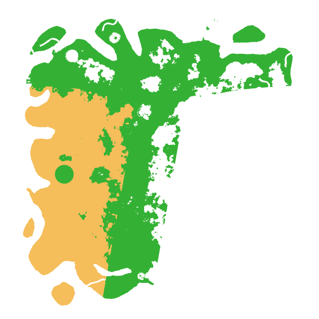 Biome Rust Map: Procedural Map, Size: 4500, Seed: 893