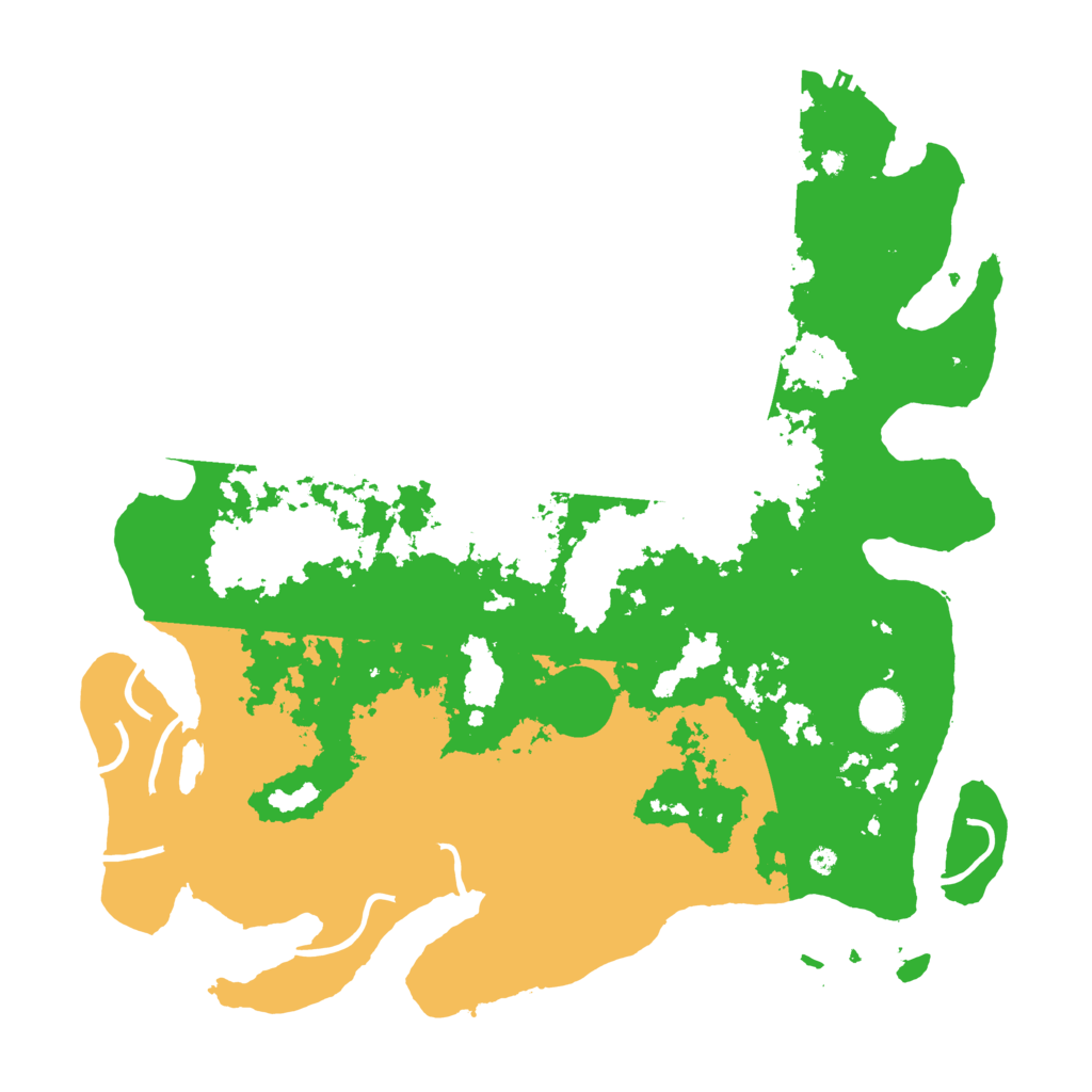 Biome Rust Map: Procedural Map, Size: 4250, Seed: 3036851