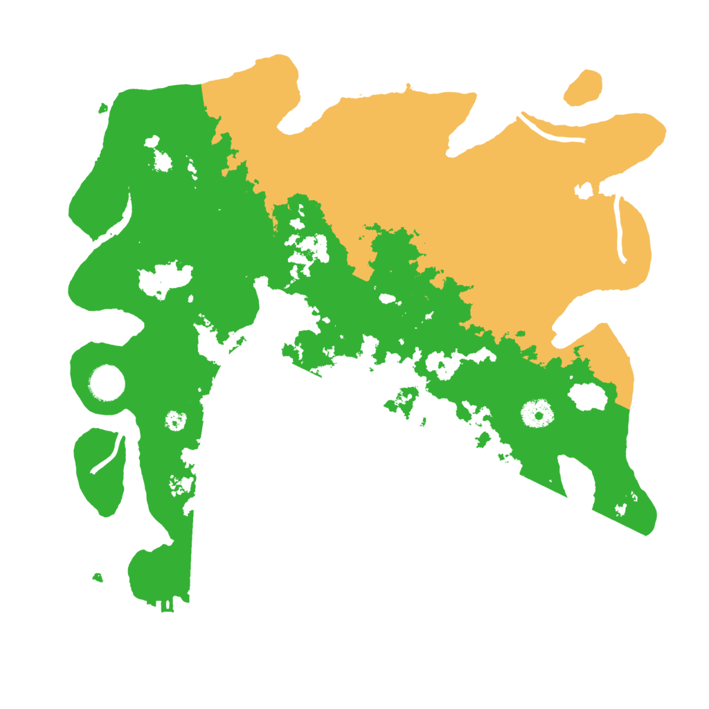 Biome Rust Map: Procedural Map, Size: 3500, Seed: 402154629