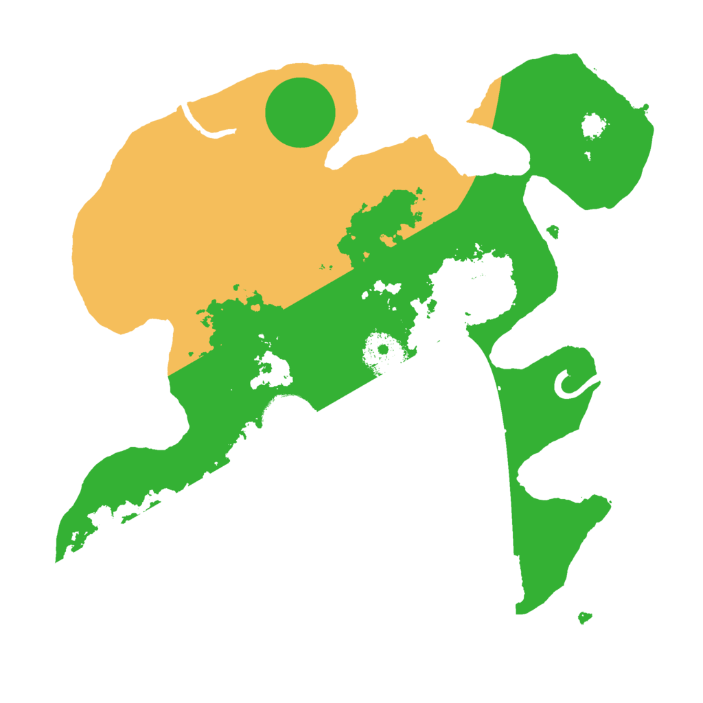 Biome Rust Map: Procedural Map, Size: 2650, Seed: 415941591