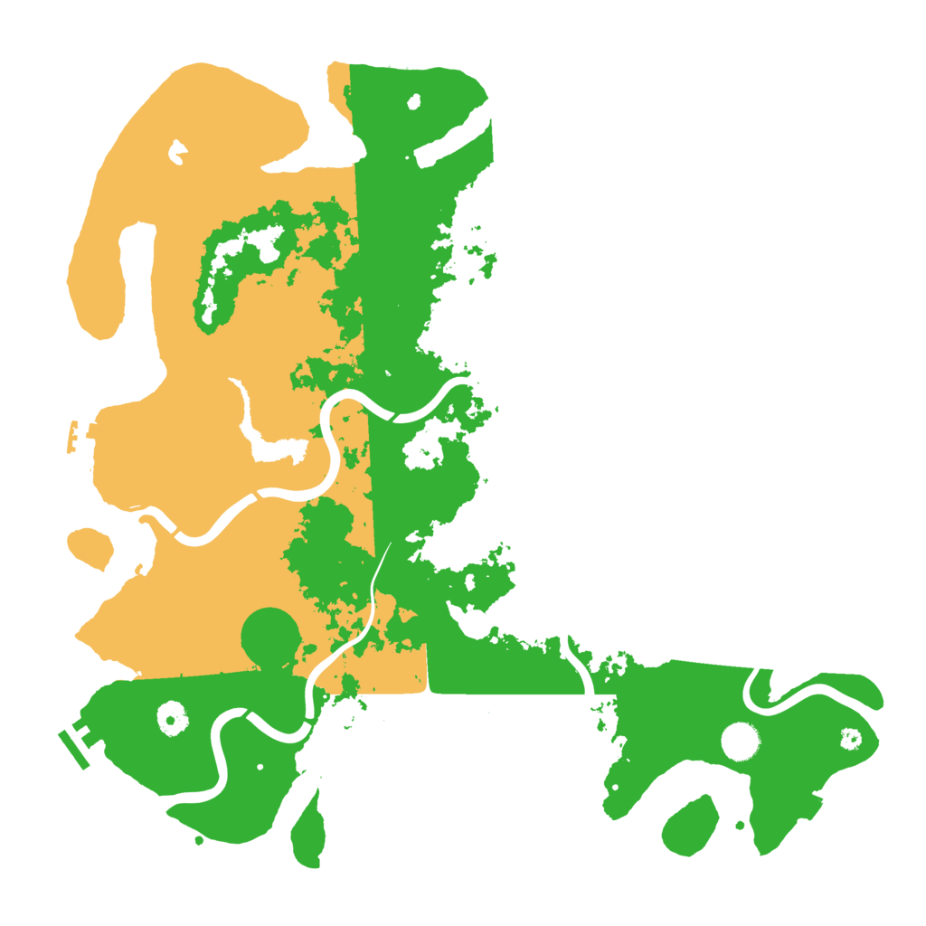 Biome Rust Map: Procedural Map, Size: 4250, Seed: 2047021456
