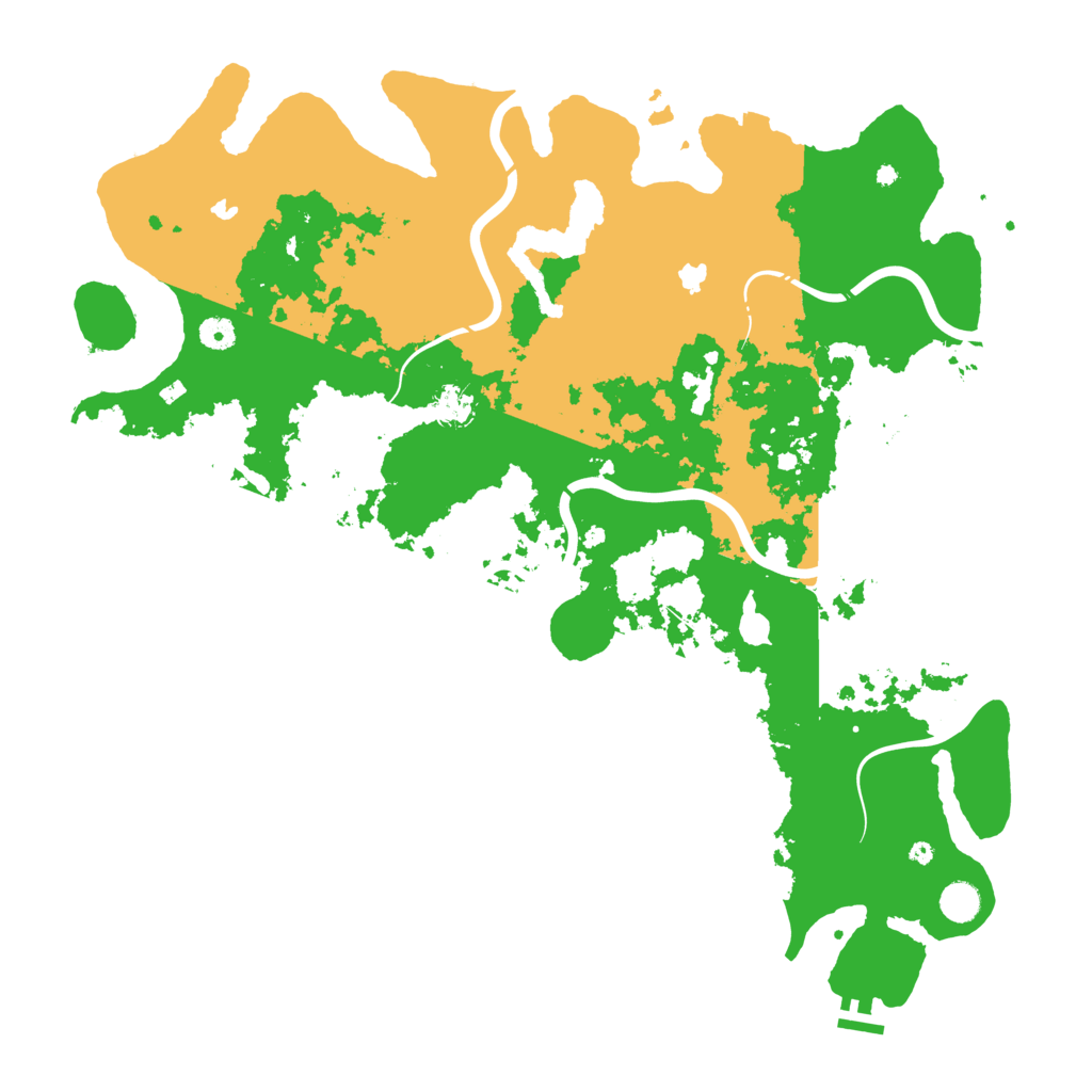 Biome Rust Map: Procedural Map, Size: 4750, Seed: 933198370