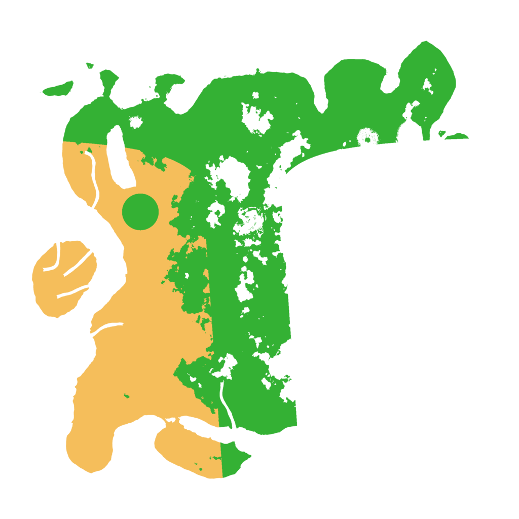 Biome Rust Map: Procedural Map, Size: 3750, Seed: 1301732090