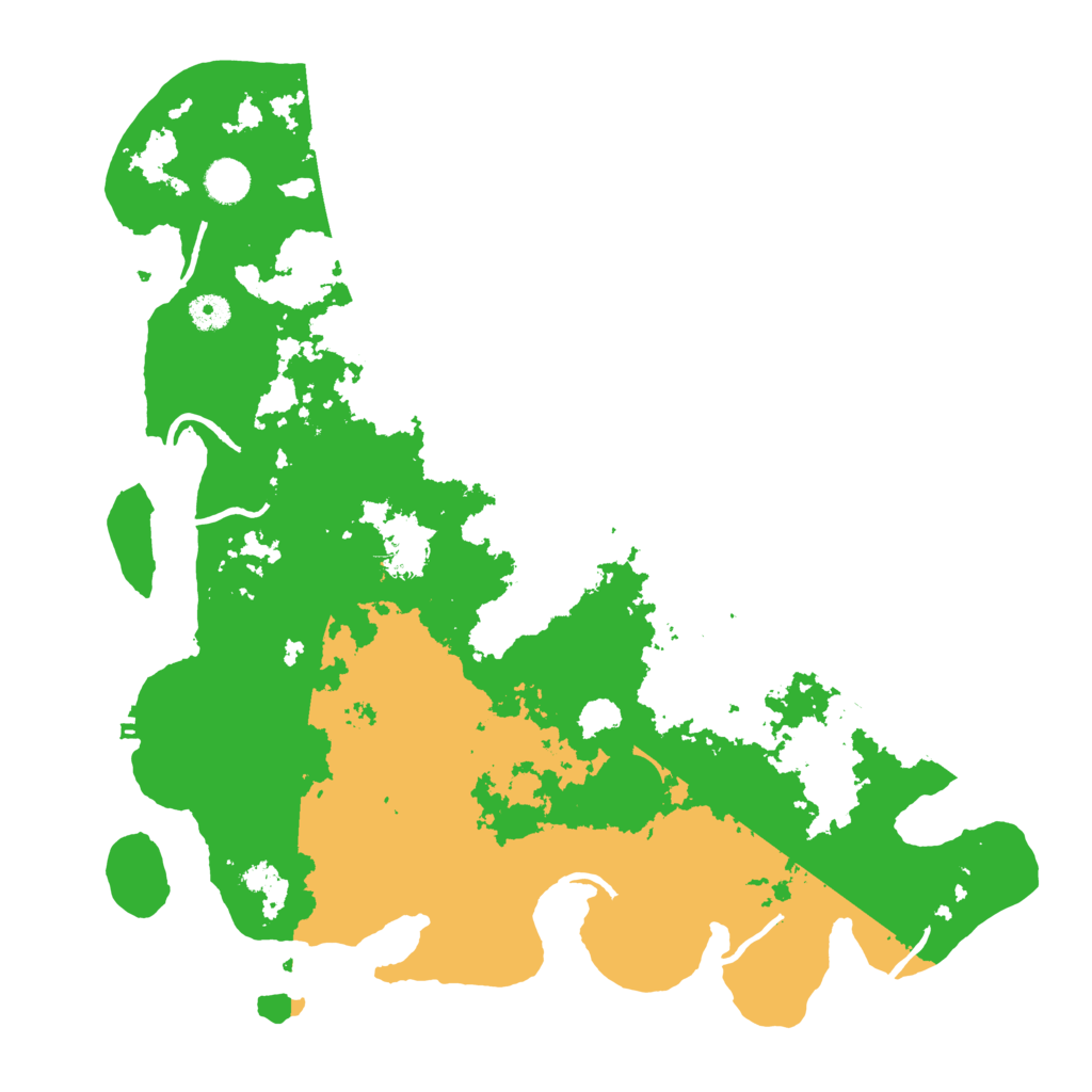 Biome Rust Map: Procedural Map, Size: 4250, Seed: 499628