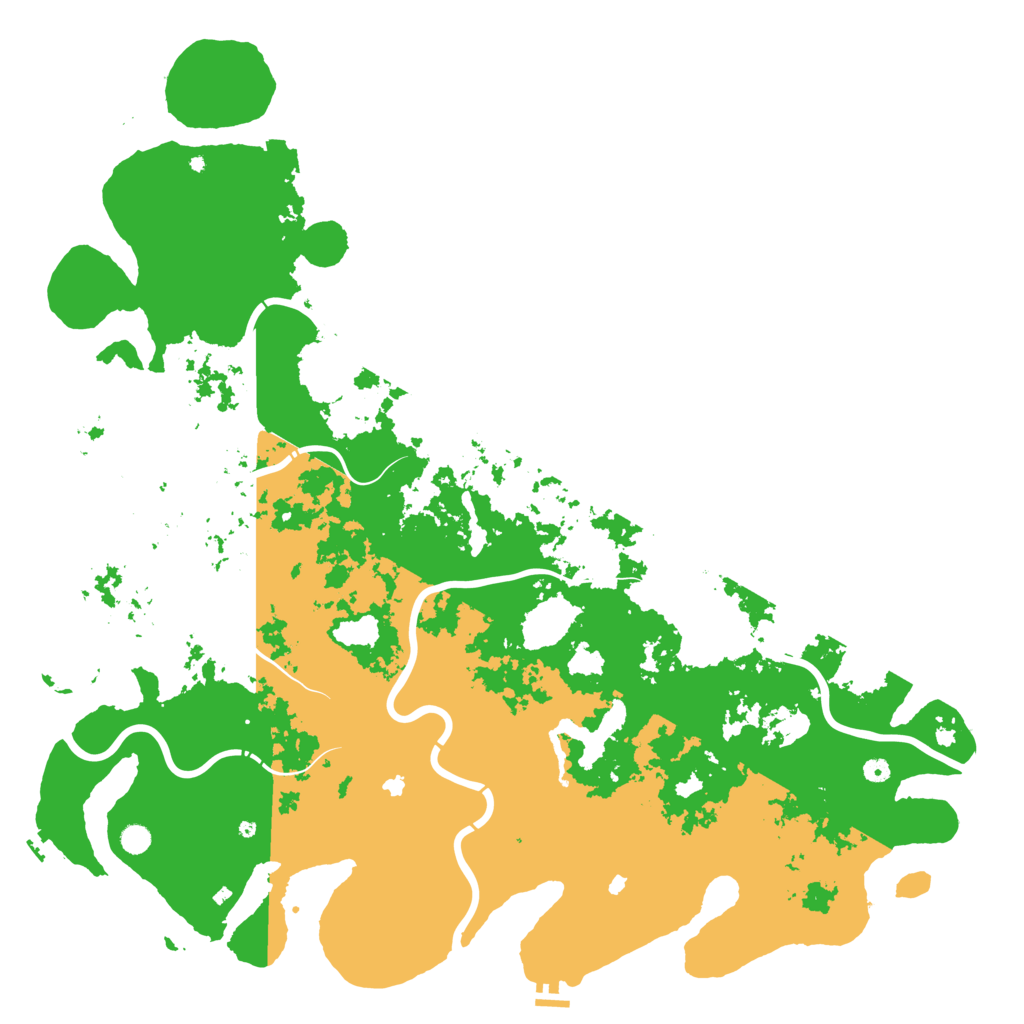 Biome Rust Map: Procedural Map, Size: 6000, Seed: 273694