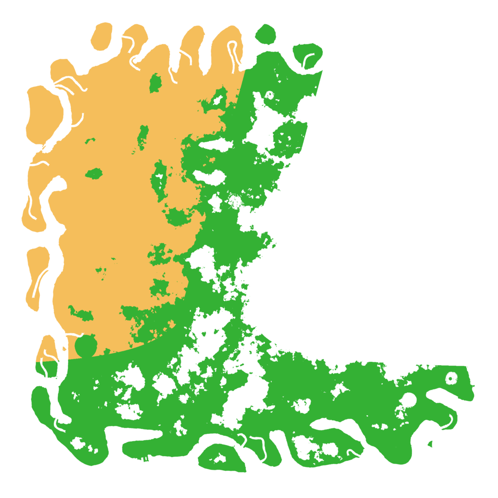 Biome Rust Map: Procedural Map, Size: 6000, Seed: 565909