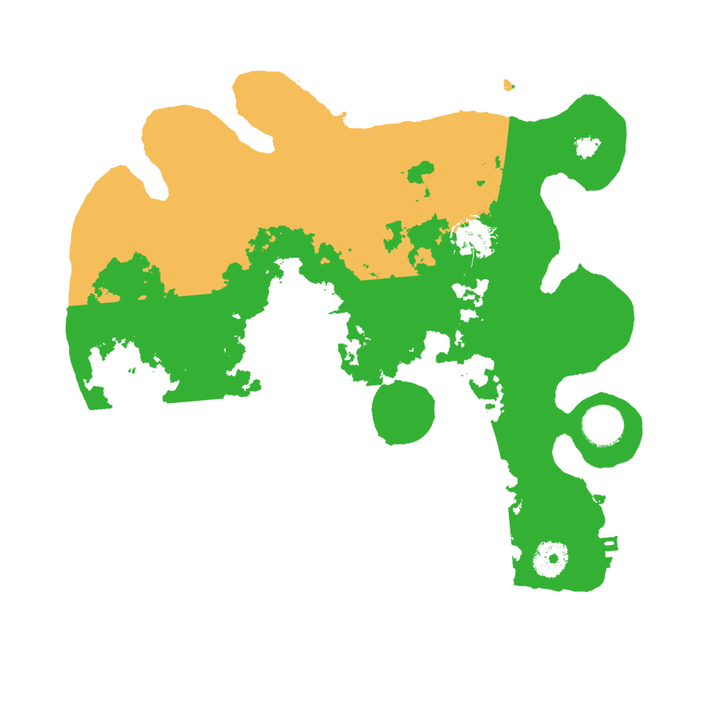 Biome Rust Map: Procedural Map, Size: 3000, Seed: 319585940