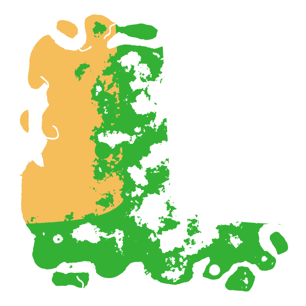 Biome Rust Map: Procedural Map, Size: 5000, Seed: 1250783520