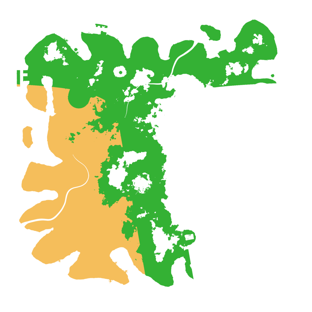 Biome Rust Map: Procedural Map, Size: 3850, Seed: 1830515937