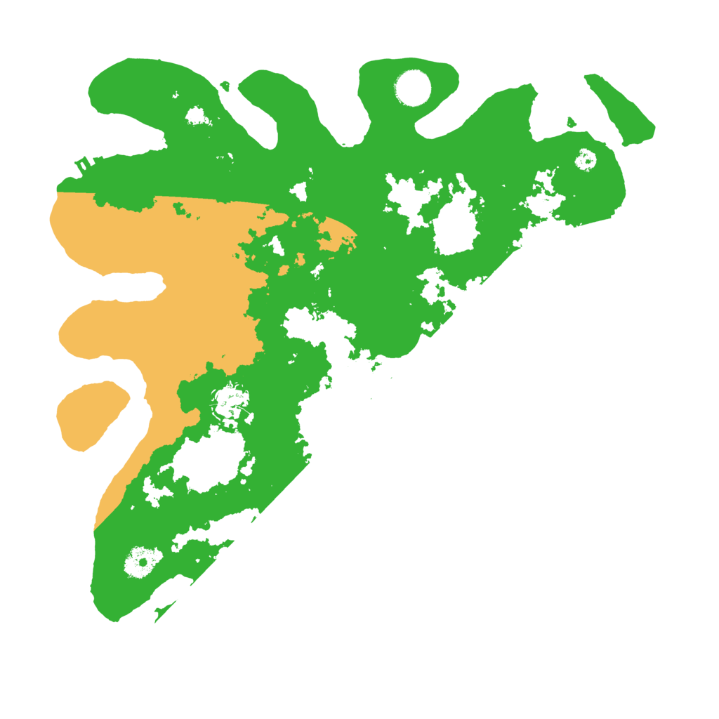 Biome Rust Map: Procedural Map, Size: 3500, Seed: 1500838169