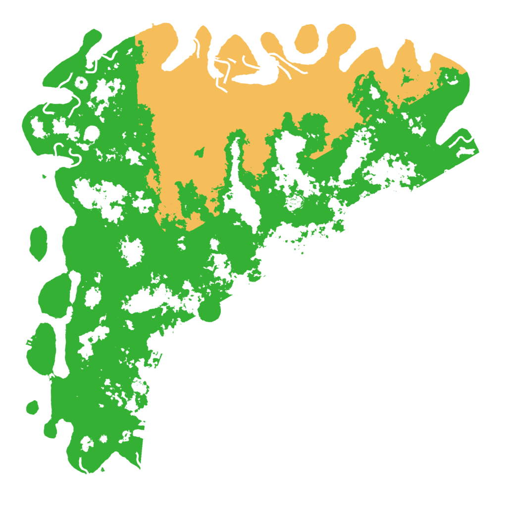 Biome Rust Map: Procedural Map, Size: 6000, Seed: 855180715