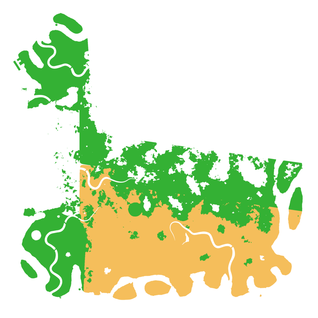 Biome Rust Map: Procedural Map, Size: 6000, Seed: 7142019