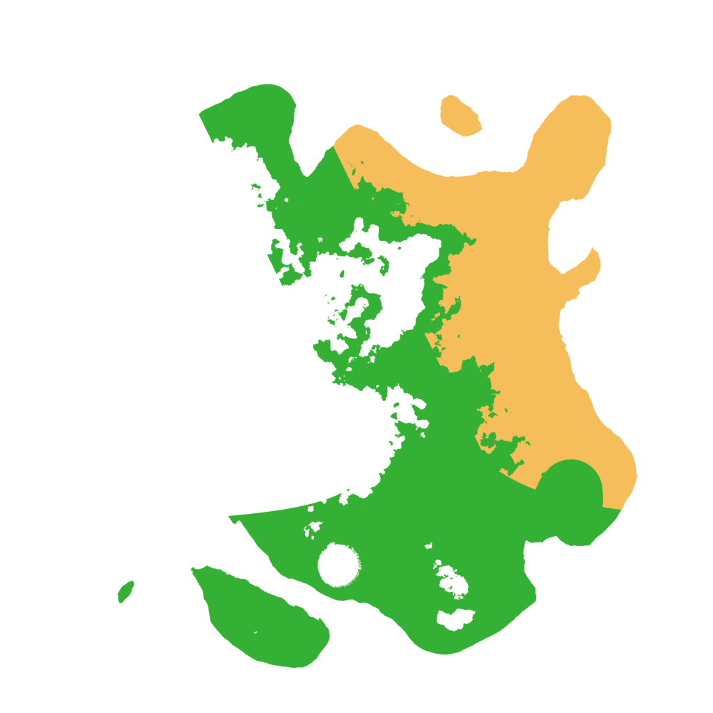 Biome Rust Map: Barren, Size: 3000, Seed: 1608234298