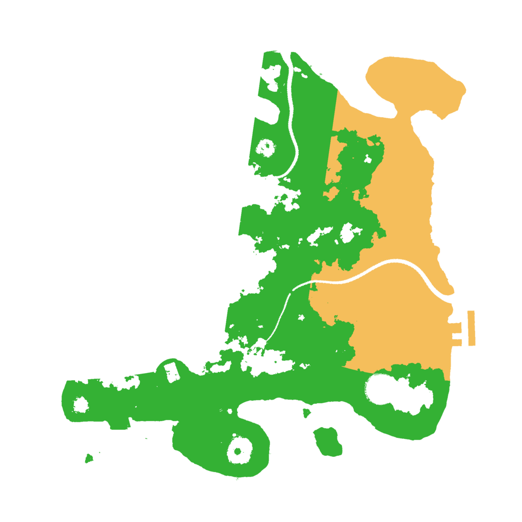 Biome Rust Map: Procedural Map, Size: 3000, Seed: 21230