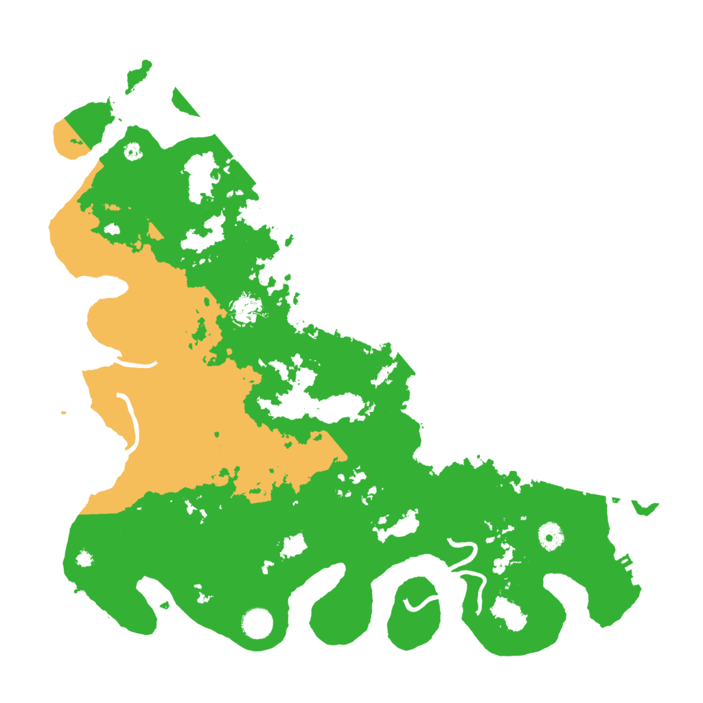 Biome Rust Map: Procedural Map, Size: 4000, Seed: 223154