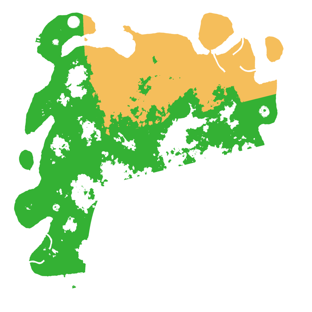 Biome Rust Map: Procedural Map, Size: 4500, Seed: 16238790