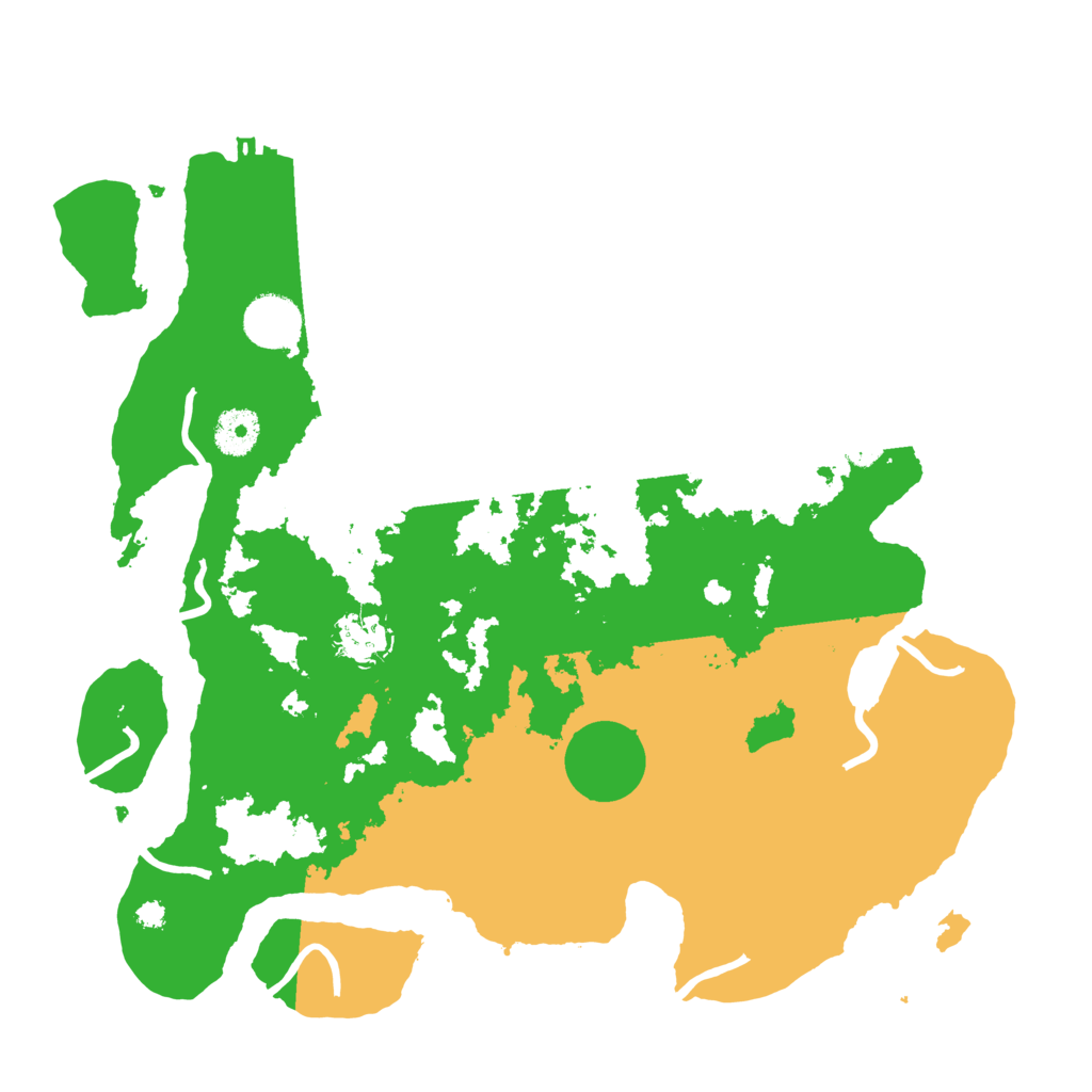 Biome Rust Map: Procedural Map, Size: 3570, Seed: 2093755279