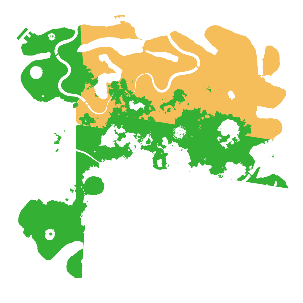 Biome Rust Map: Procedural Map, Size: 4250, Seed: 1489761254