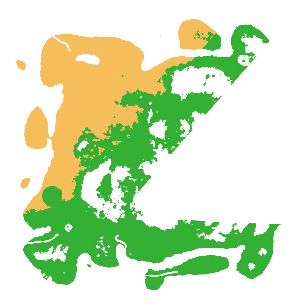 Biome Rust Map: Procedural Map, Size: 4100, Seed: 64