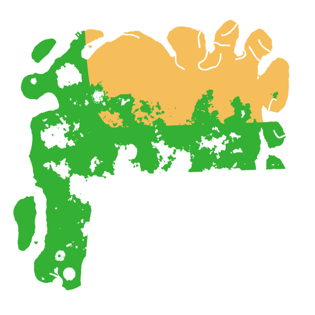 Biome Rust Map: Procedural Map, Size: 4500, Seed: 808726320