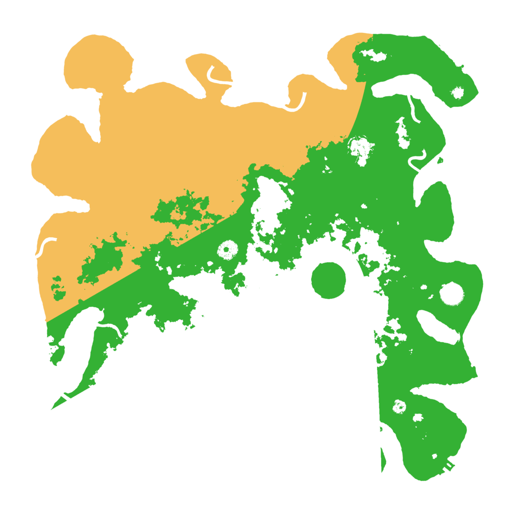 Biome Rust Map: Procedural Map, Size: 4000, Seed: 7354552