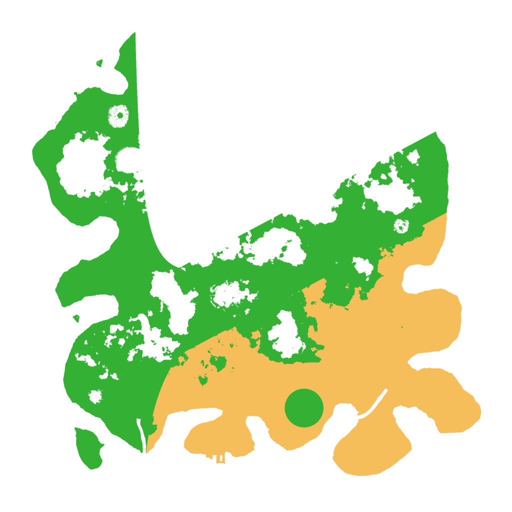 Biome Rust Map: Procedural Map, Size: 3500, Seed: 107333342