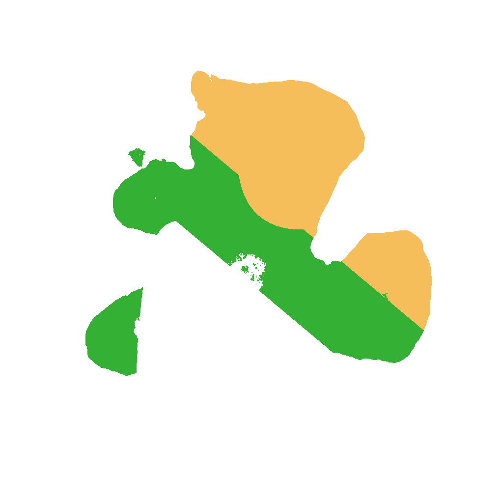 Biome Rust Map: Procedural Map, Size: 1500, Seed: 7262363