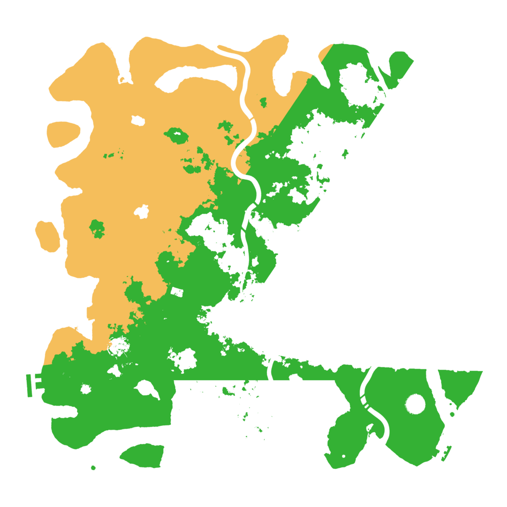 Biome Rust Map: Procedural Map, Size: 4500, Seed: 1356938193