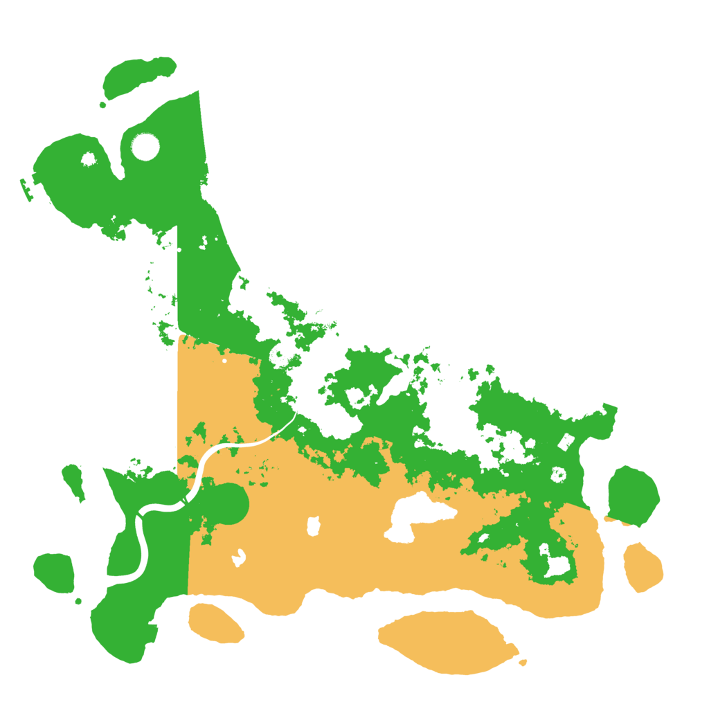 Biome Rust Map: Procedural Map, Size: 4500, Seed: 1242903649