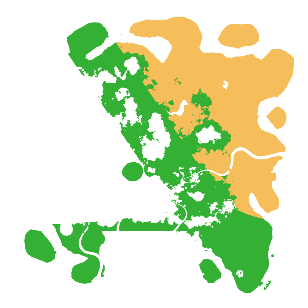 Biome Rust Map: Procedural Map, Size: 4250, Seed: 6433379
