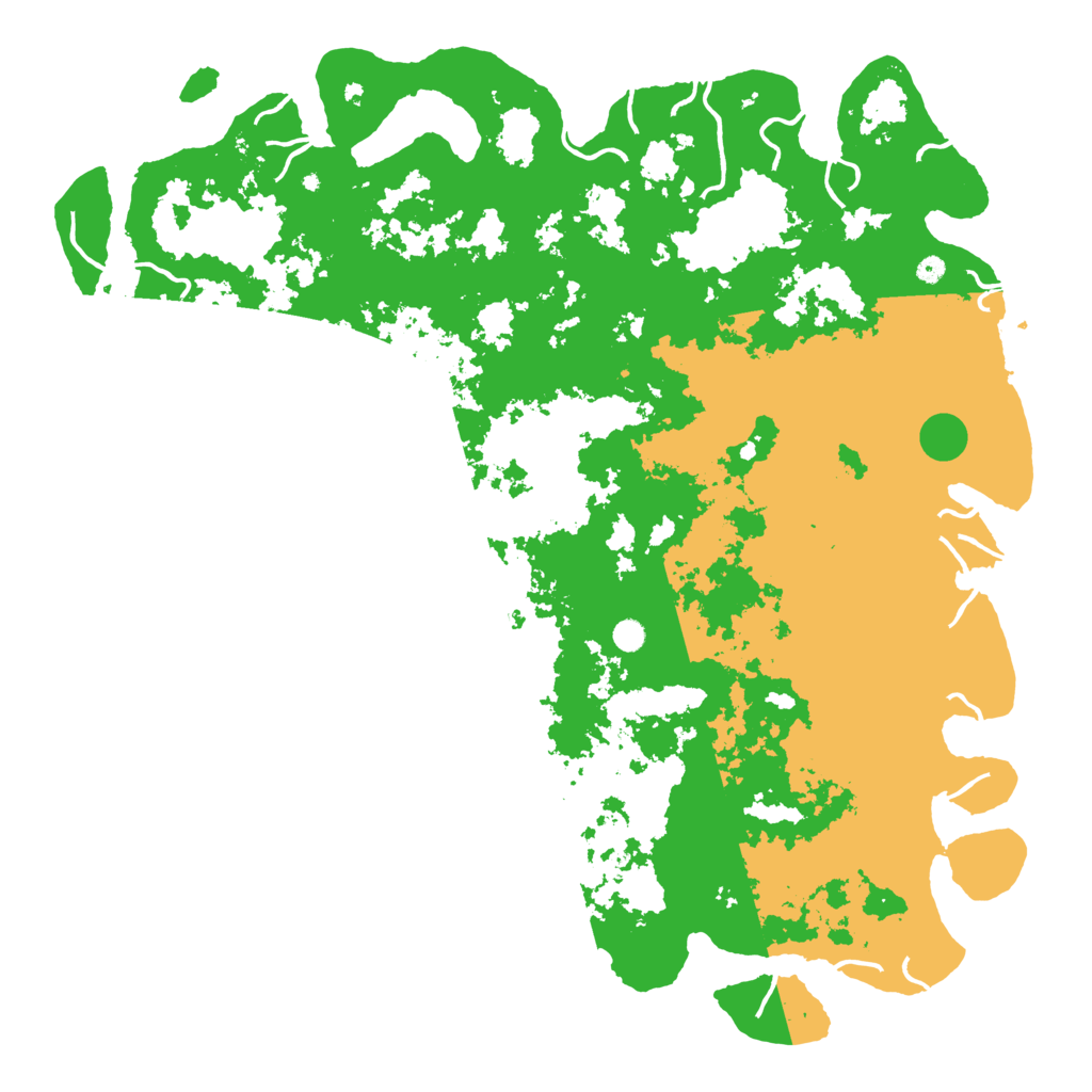 Biome Rust Map: Procedural Map, Size: 6000, Seed: 813533