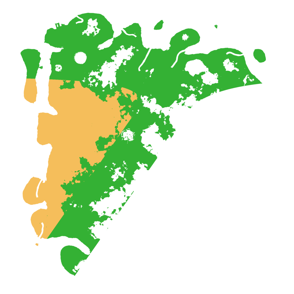 Biome Rust Map: Procedural Map, Size: 4300, Seed: 211