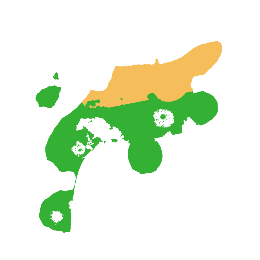 Biome Rust Map: Procedural Map, Size: 2000, Seed: 1531232