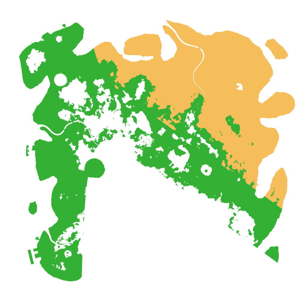 Biome Rust Map: Procedural Map, Size: 4250, Seed: 528284675