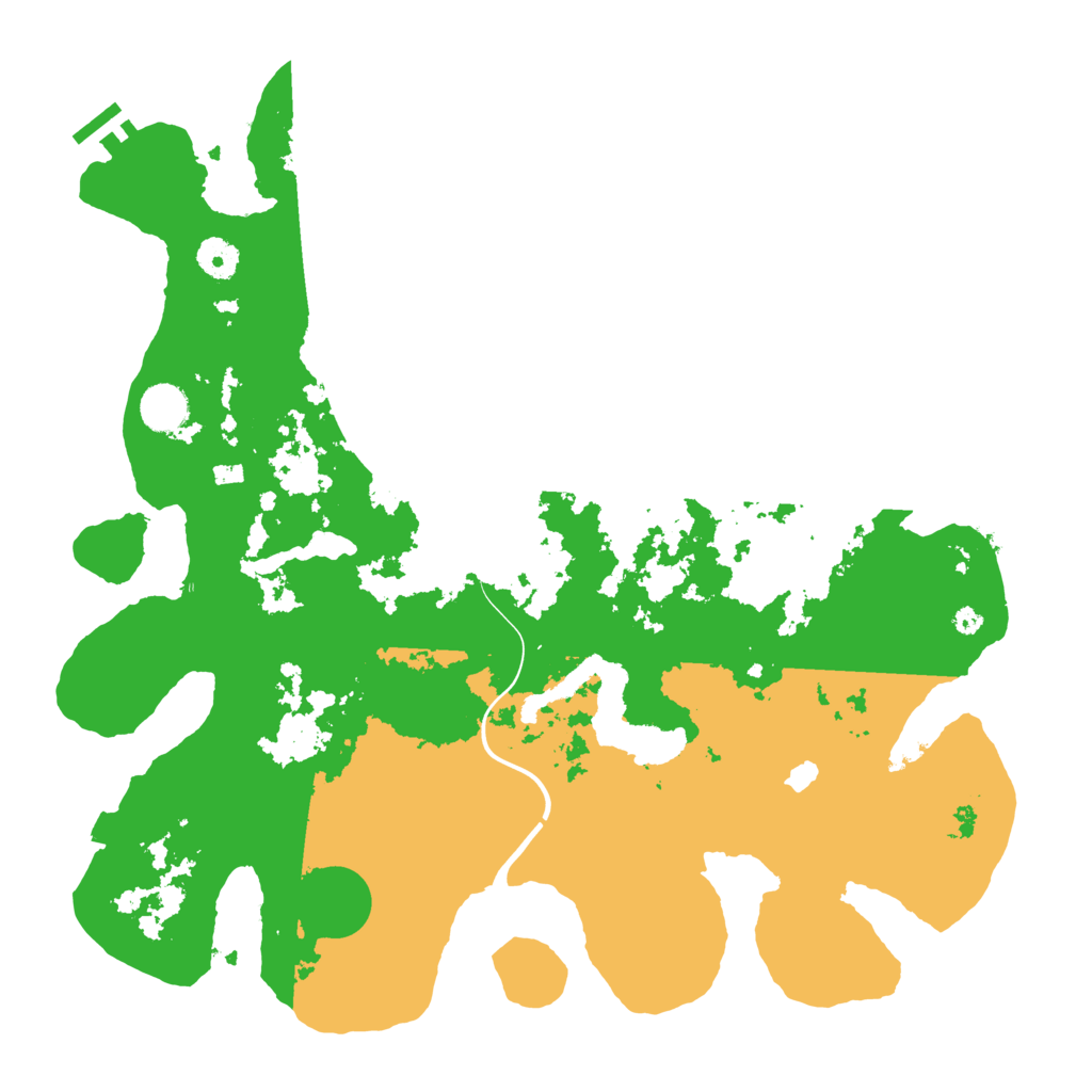 Biome Rust Map: Procedural Map, Size: 4000, Seed: 488569678