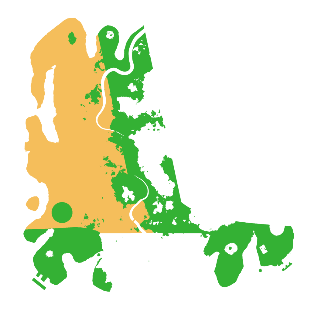 Biome Rust Map: Procedural Map, Size: 3950, Seed: 1416883600