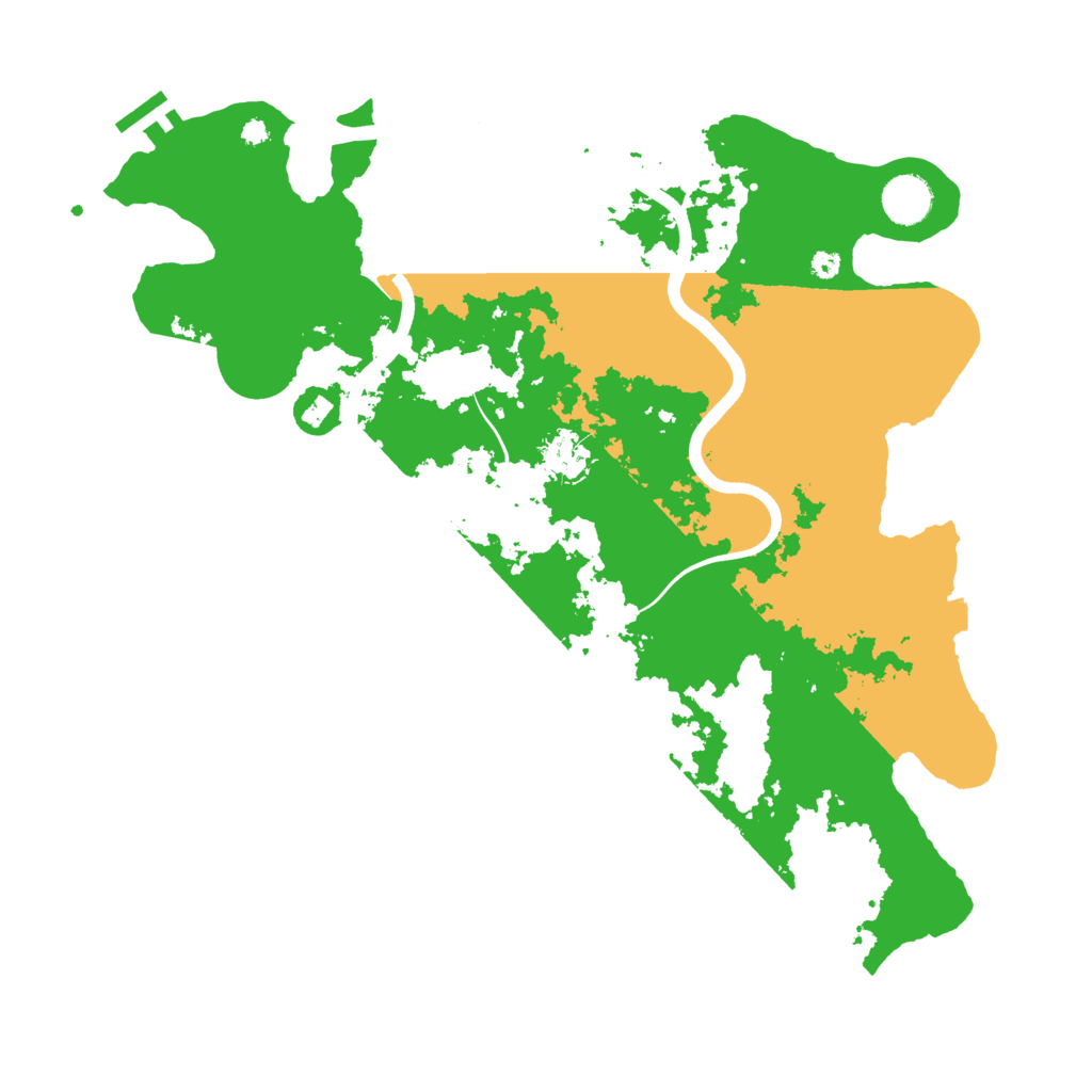 Biome Rust Map: Procedural Map, Size: 3850, Seed: 796761864