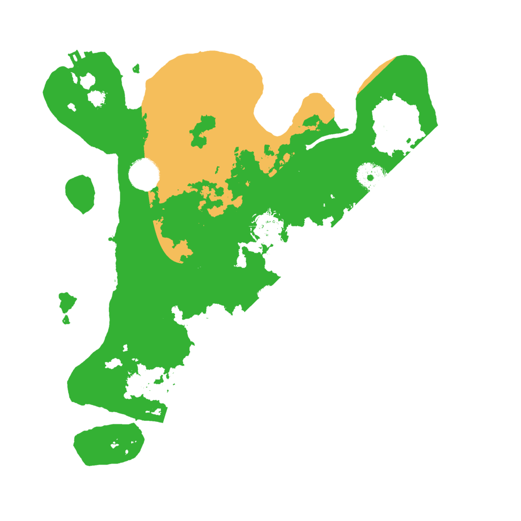 Biome Rust Map: Procedural Map, Size: 3000, Seed: 296985147