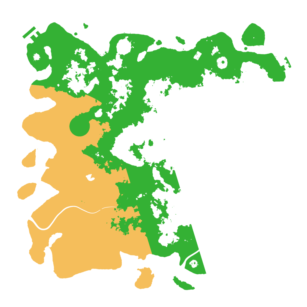 Biome Rust Map: Procedural Map, Size: 4000, Seed: 333552966