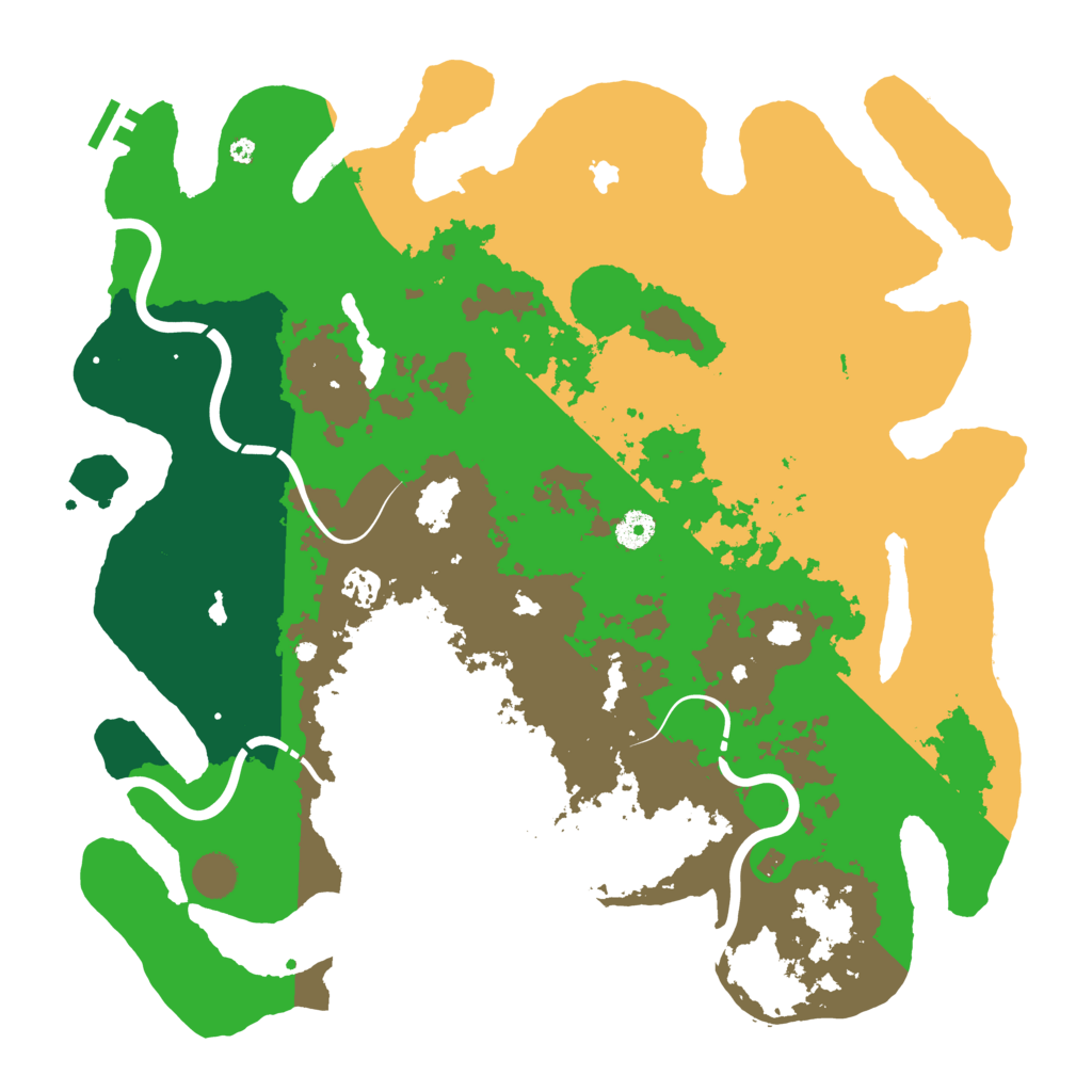 Biome Rust Map: Procedural Map, Size: 4250, Seed: 21949787