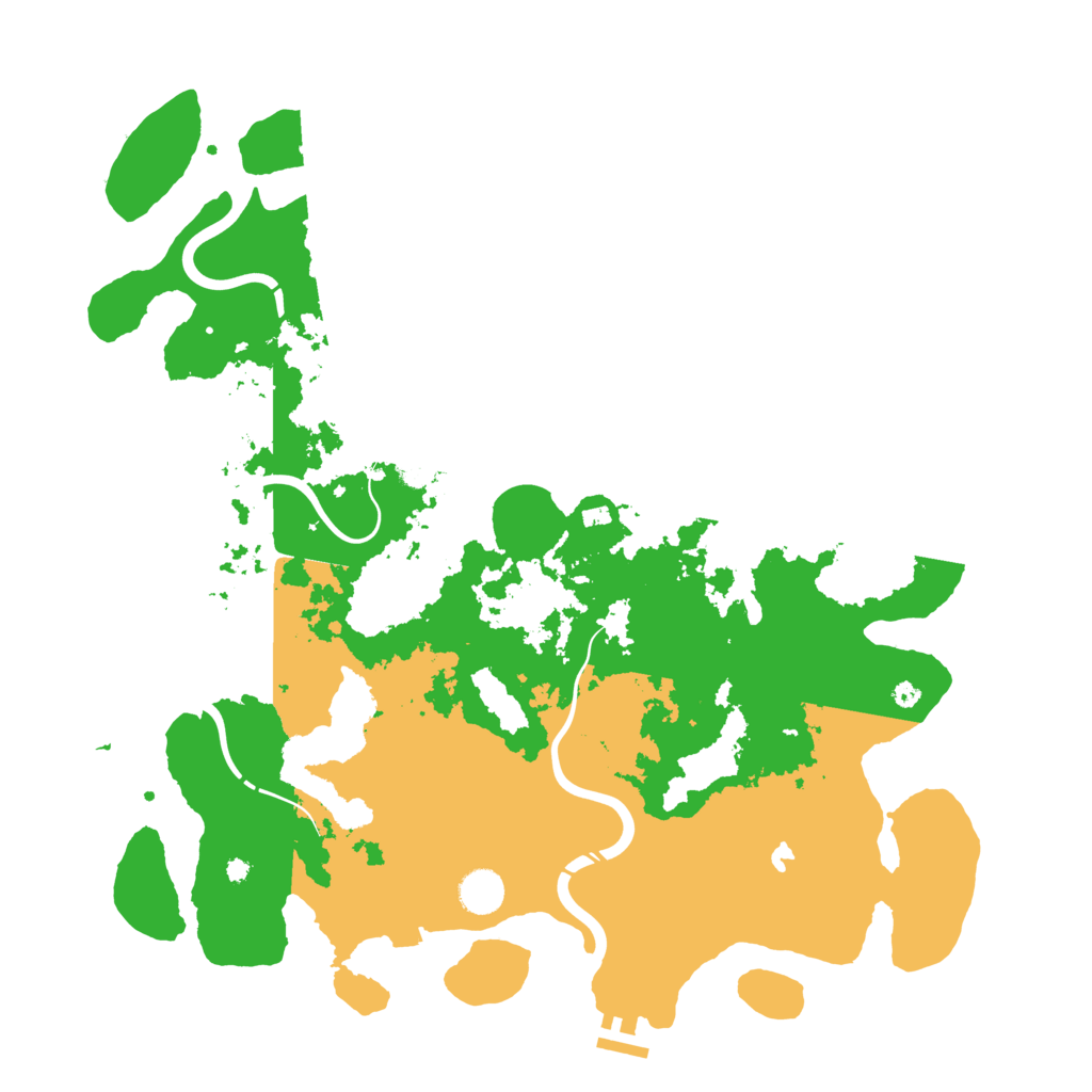 Biome Rust Map: Procedural Map, Size: 4250, Seed: 1182848822