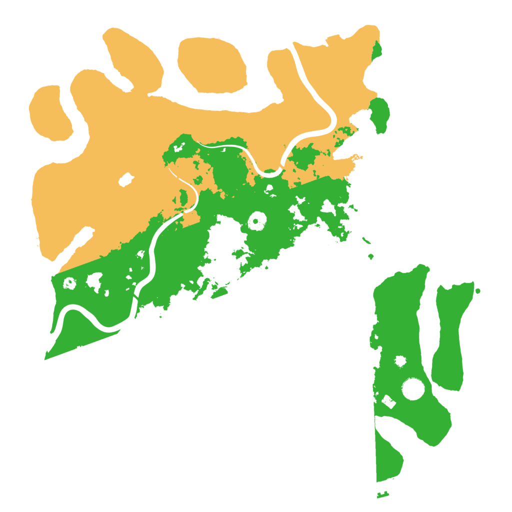 Biome Rust Map: Procedural Map, Size: 4050, Seed: 1573730245